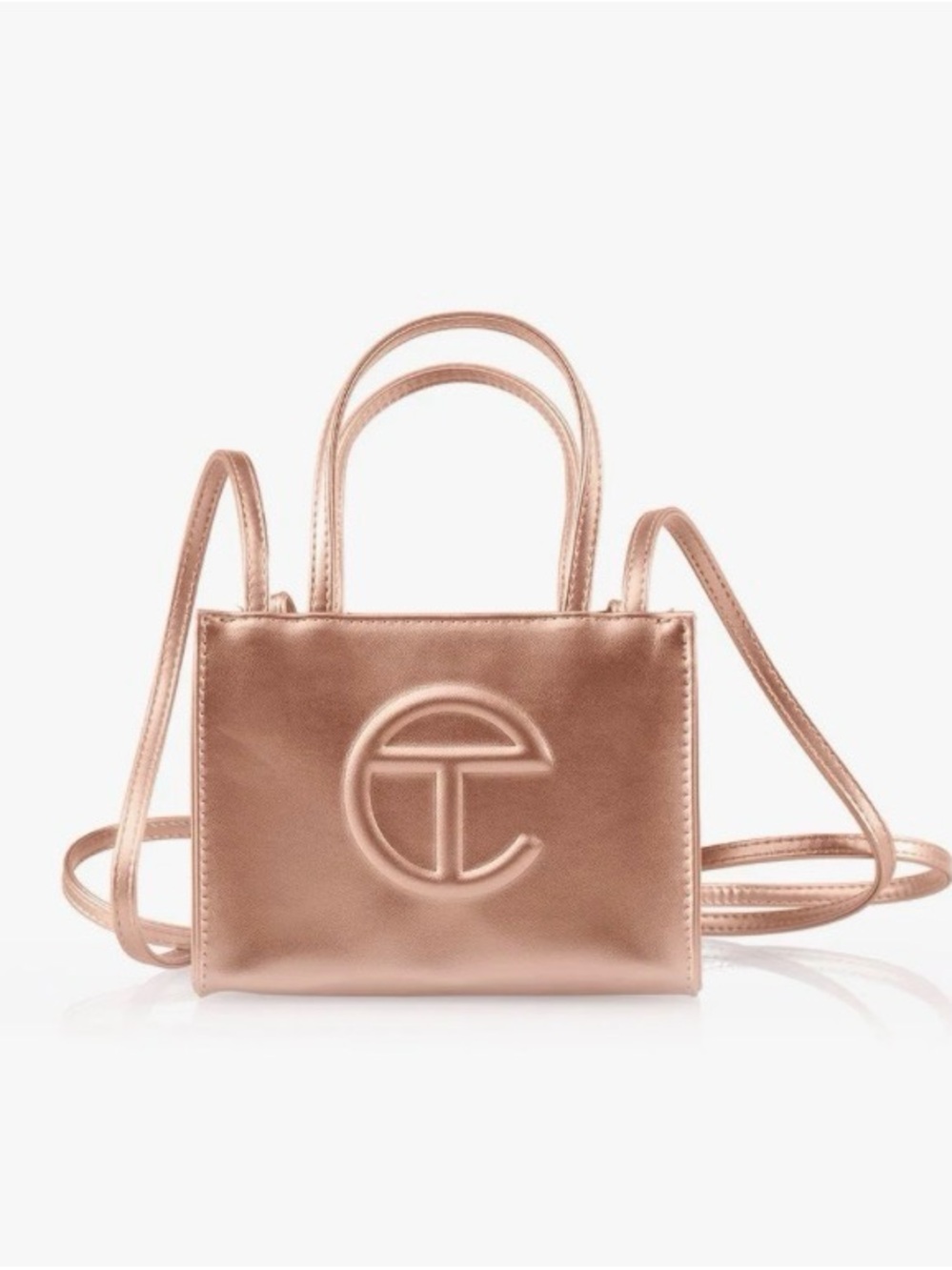 Telfar Small Shopping Bag - Copper BRAND NEW W/tag